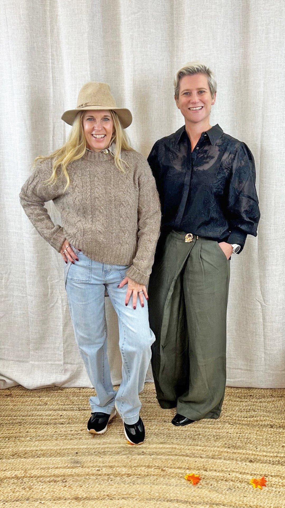 style items clothing on different bodies